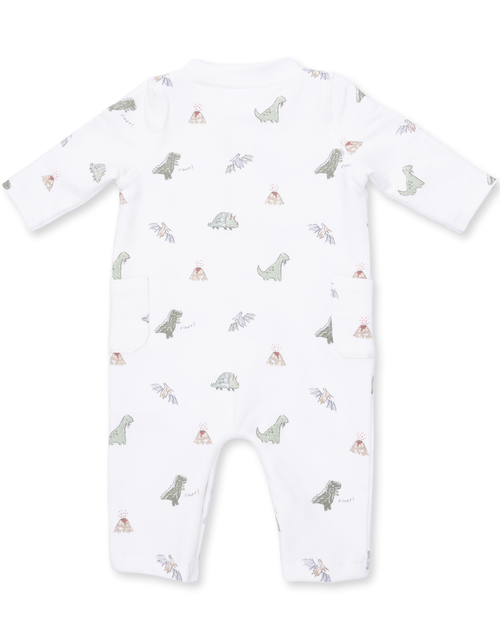 Angel Dear ADF26 Dinos French Terry Romper