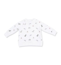 Angel Dear Ragan Sweatshirt Dinos French Terry