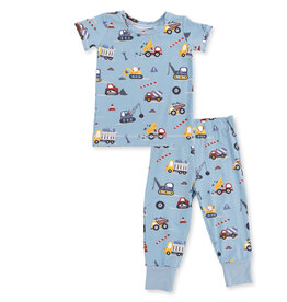Angel Dear Short Sleeve Loungewear Crayon Construction