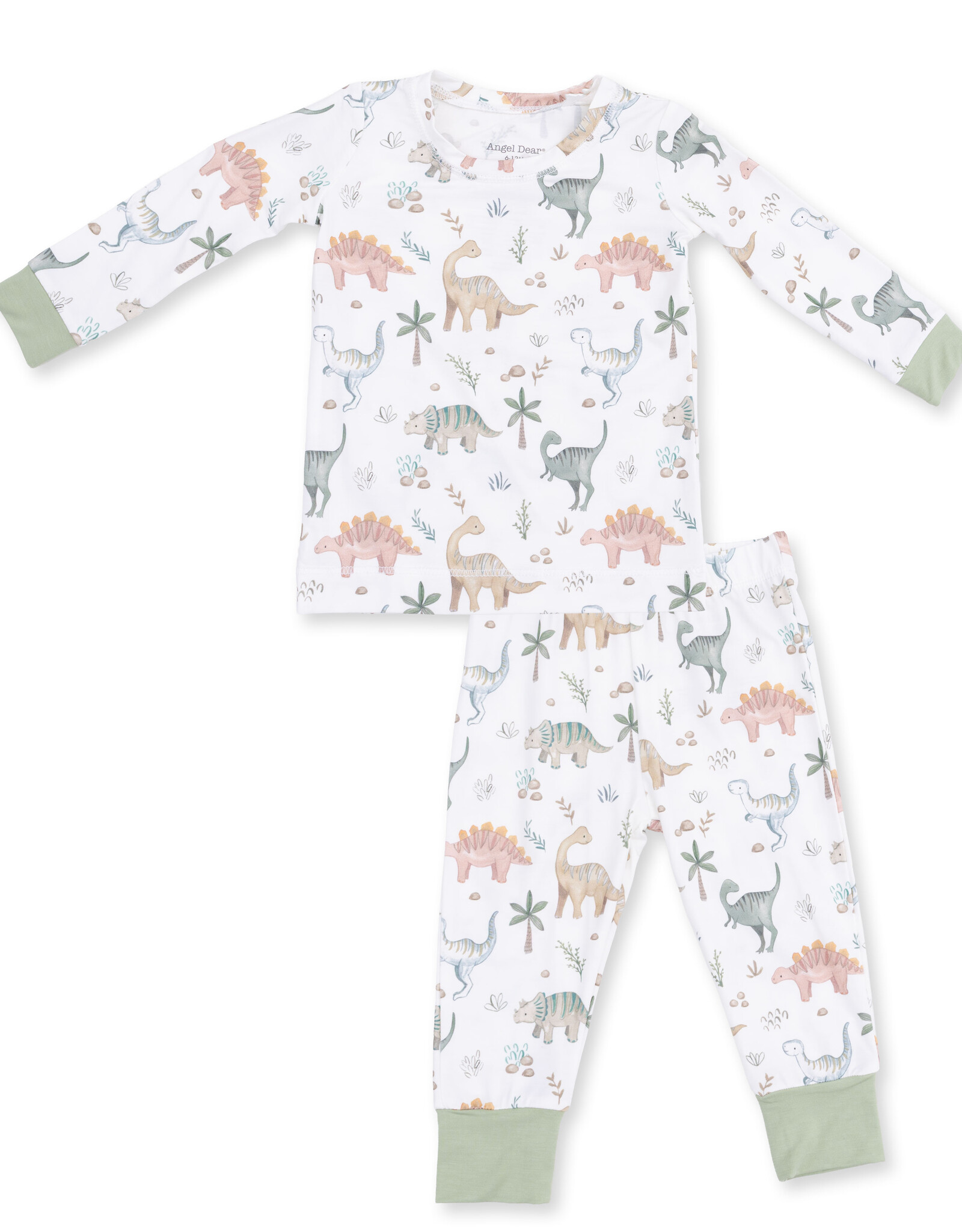 Angel Dear ADF26 LS Loungewear Sweet Baby Dinos