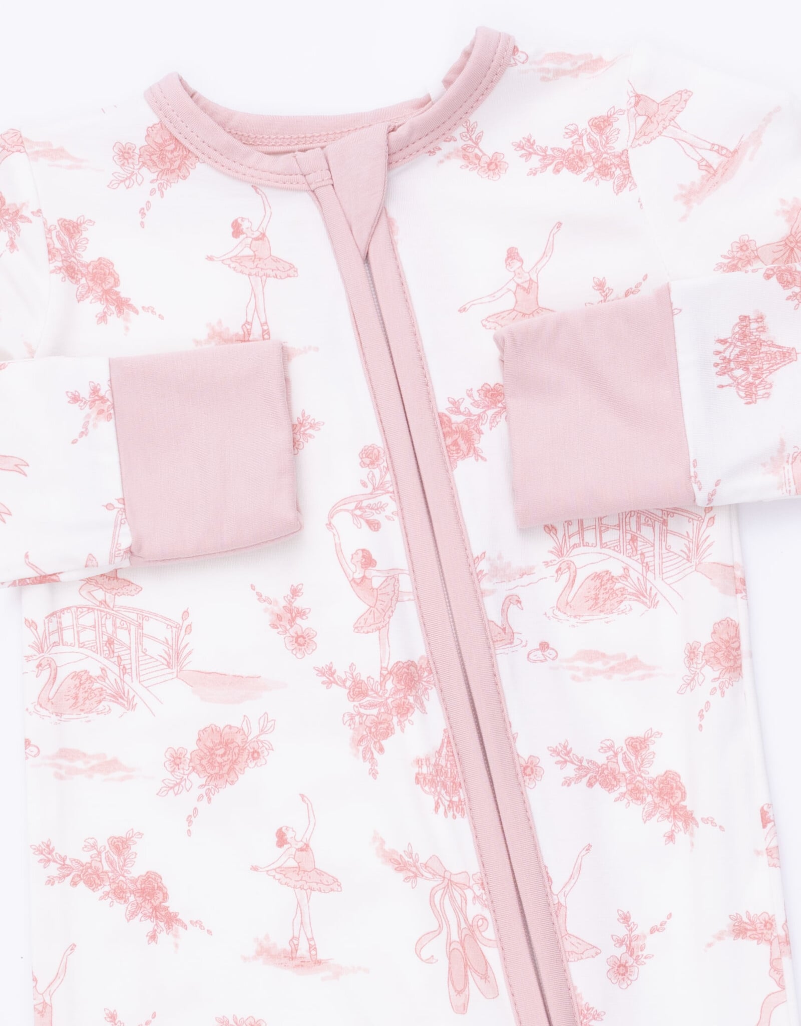 Angel Dear ADF26 2 Way Zipper Romper Ballet Toile