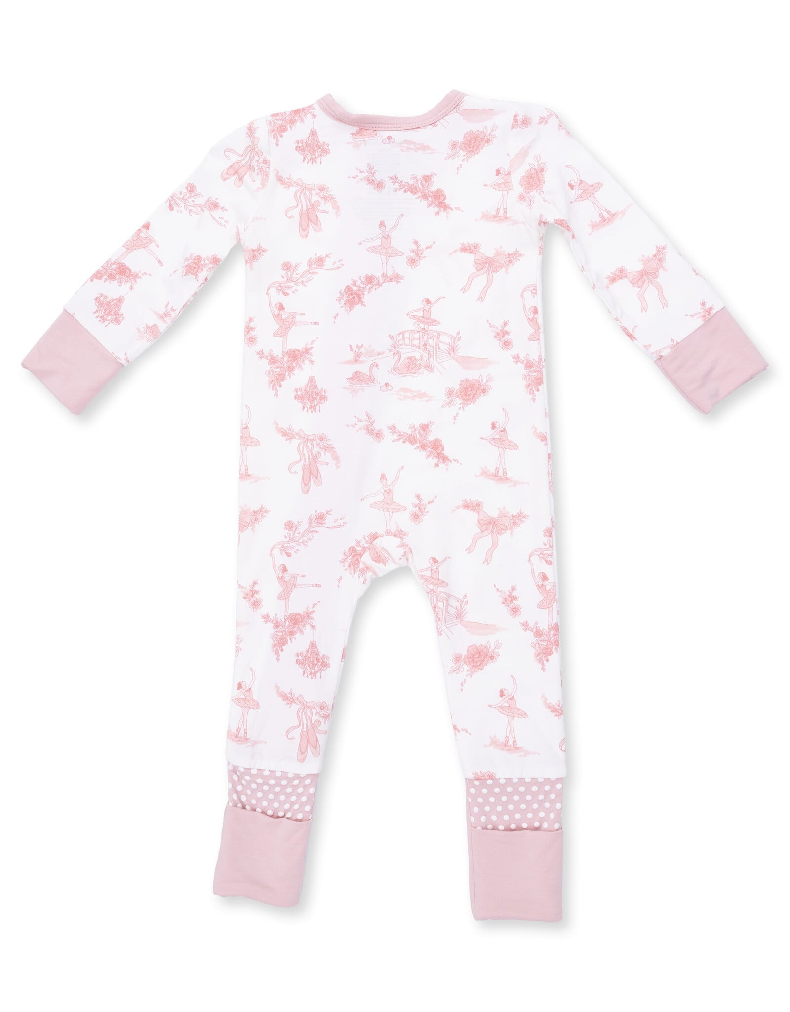 Angel Dear ADF26 2 Way Zipper Romper Ballet Toile
