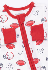 Angel Dear ADF26 2 Way Zipper Romper Touchdown Time