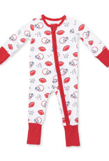 Angel Dear ADF26 2 Way Zipper Romper Touchdown Time