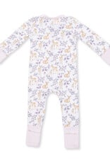 Angel Dear ADF26 2 Way Zipper Romper Floral Deer