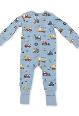 Angel Dear ADF26 2 Way Zipper Romper Crayon Construction