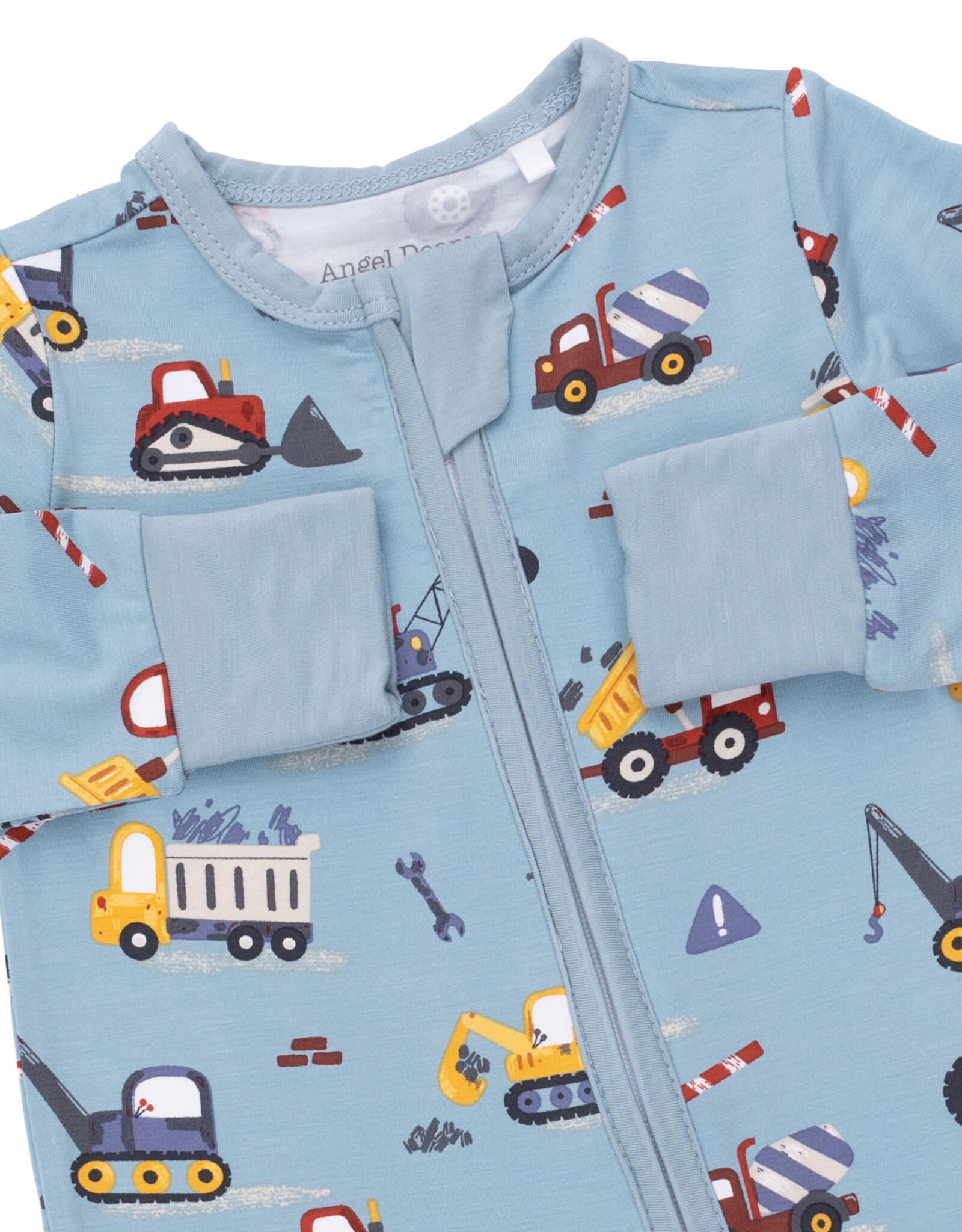 Angel Dear ADF26 2 Way Zipper Romper Crayon Construction