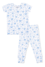 Angel Dear ADF26 Loungewear Blue Bows & Flowers