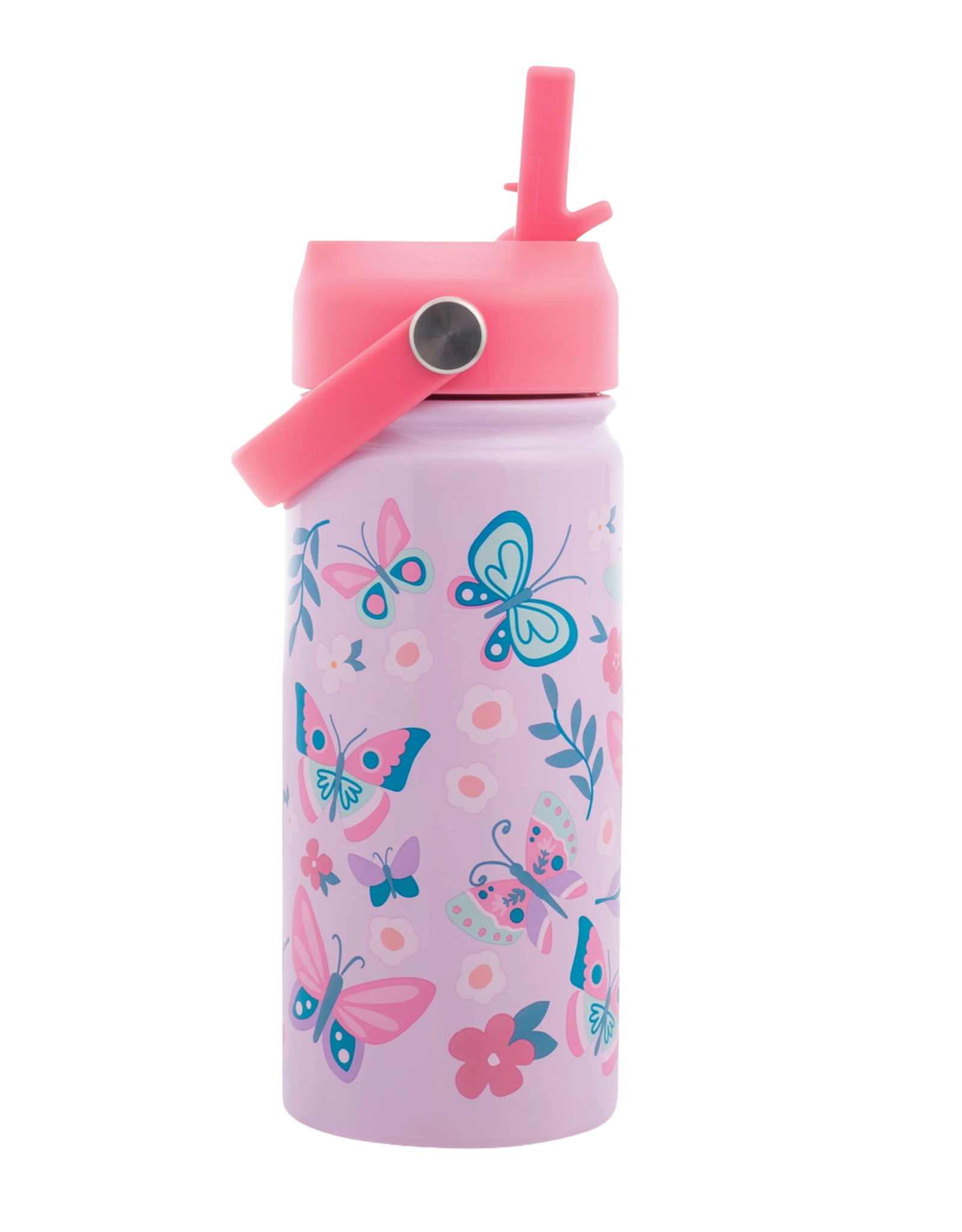 Stephen Joseph SJ Stainless Steel Bottle w/Handle