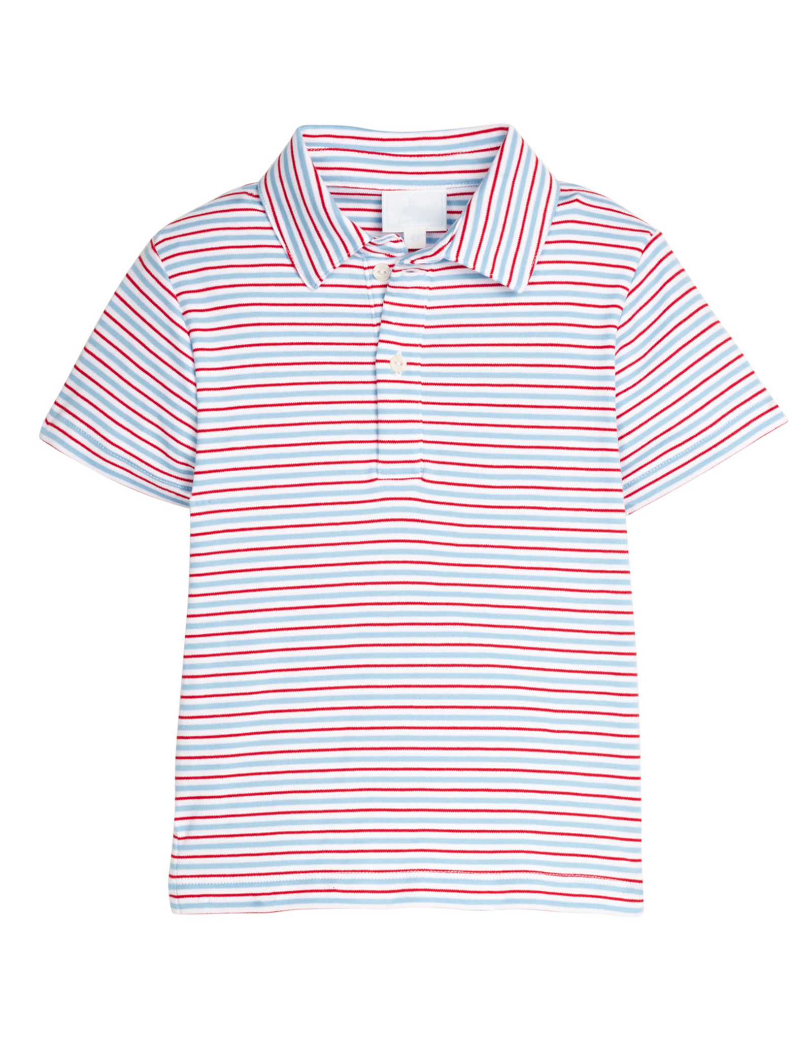 Little English LEF26 Polo Primary Stripe