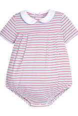 Little English LEF26 Pleated Peter Pan Bubble Primary Stripe