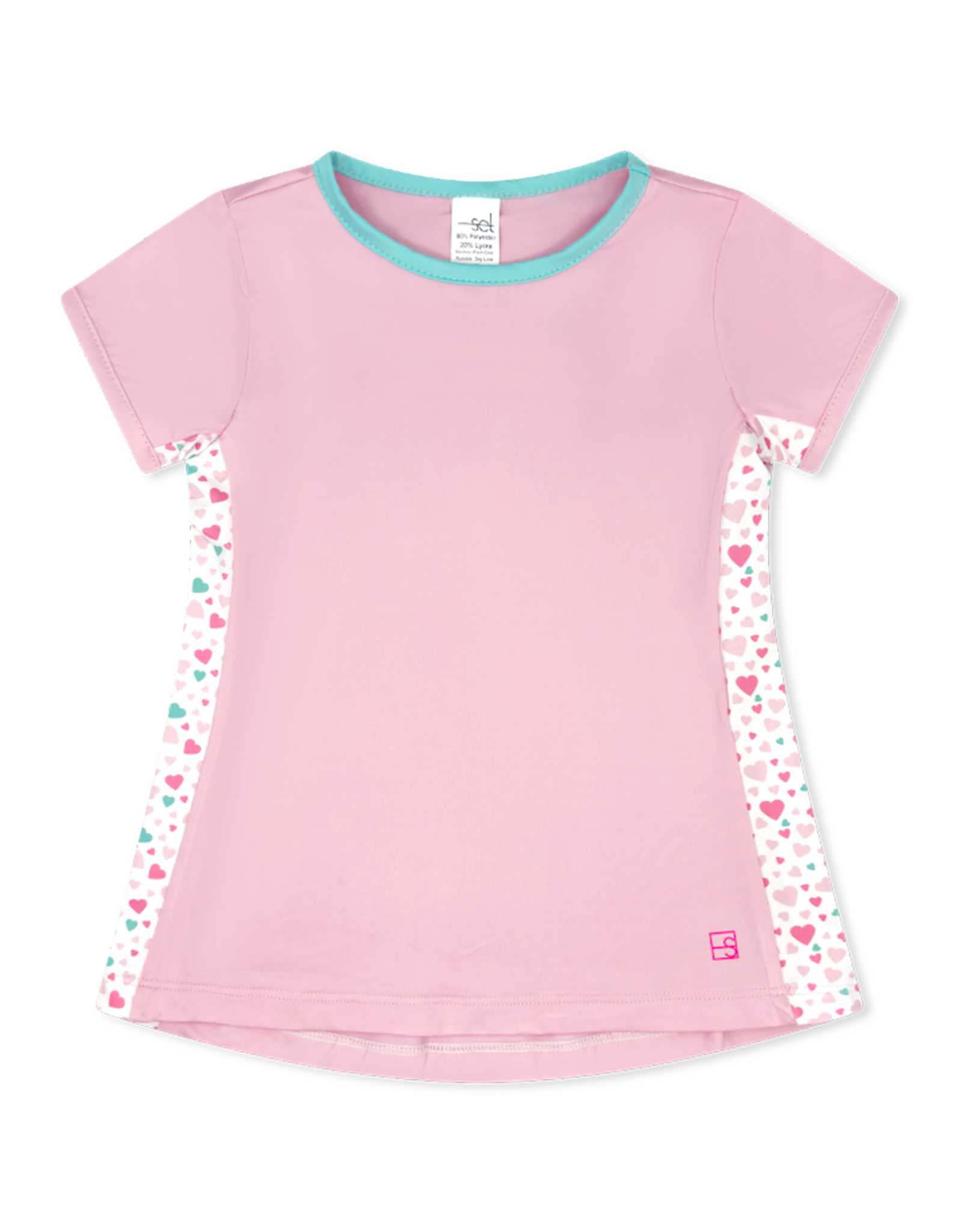 Set Athleisure Blair Top Cotton Candy Crush