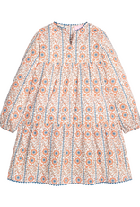 Bisby LS Positano Dress Verbier Vines Orange