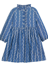 Bisby Amelia Dress Chamonix Chambray Embroidery