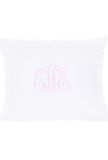 Little English LE Scallop Pillowcase Pink