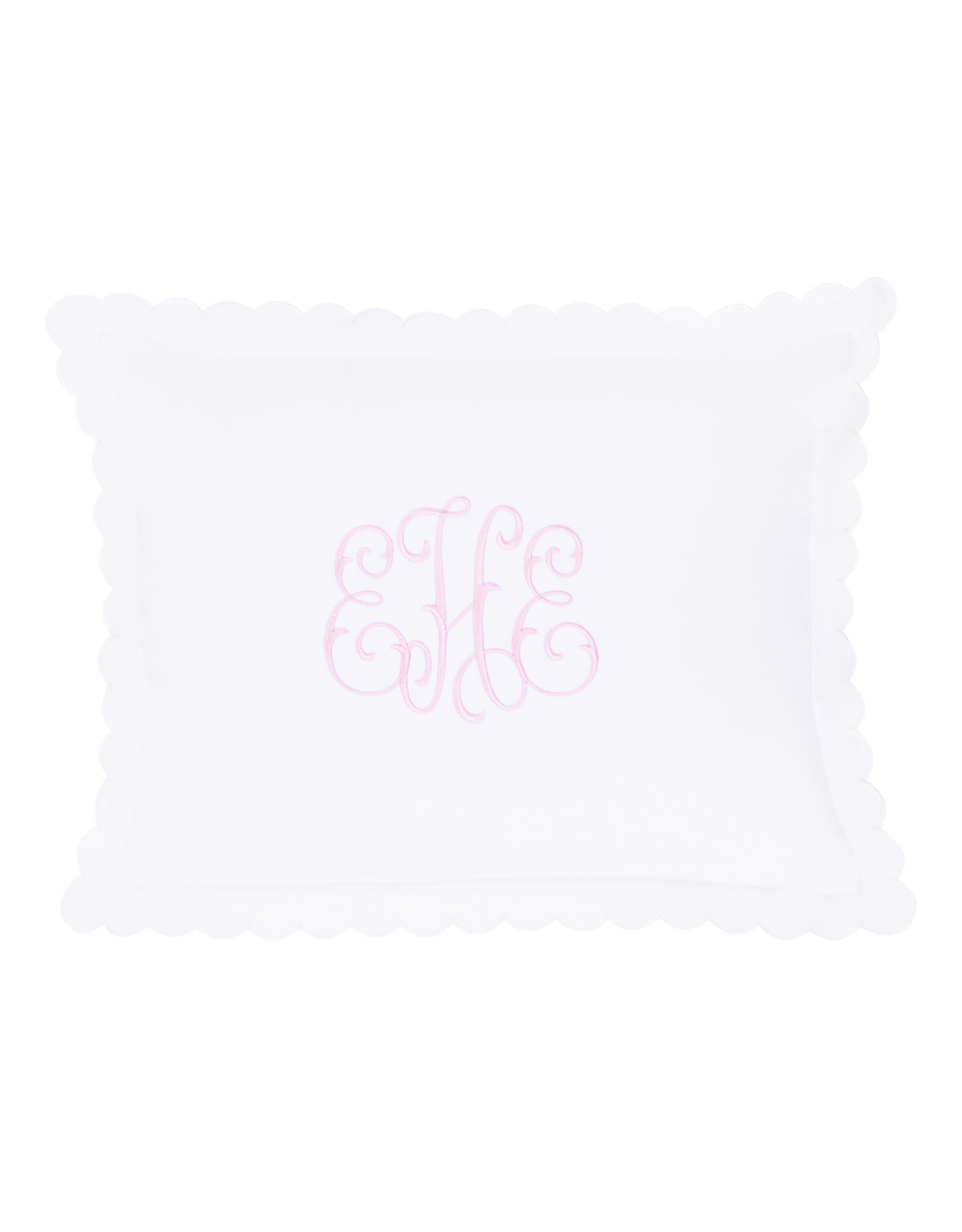 Little English LE Scallop Pillowcase Pink