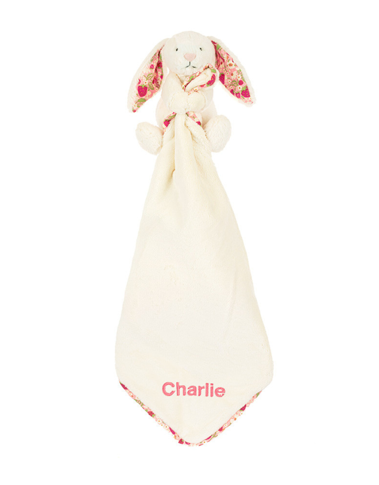 Jellycat Blossom Cream Bunny 'Berry' Soother
