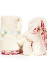 Jellycat Blossom Cream Bunny 'Berry' Soother
