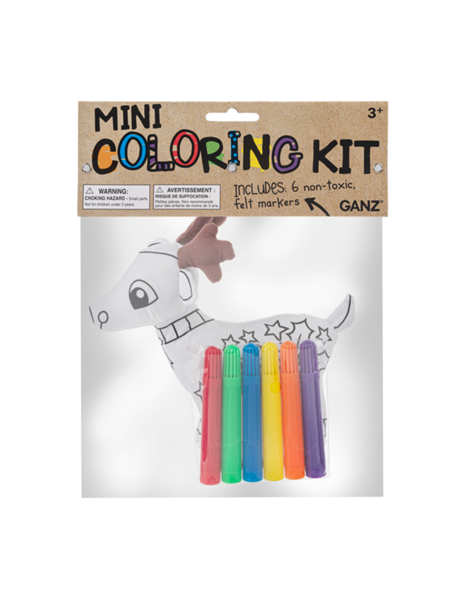 Ganz HX11805 7" Reindeer Color Kit