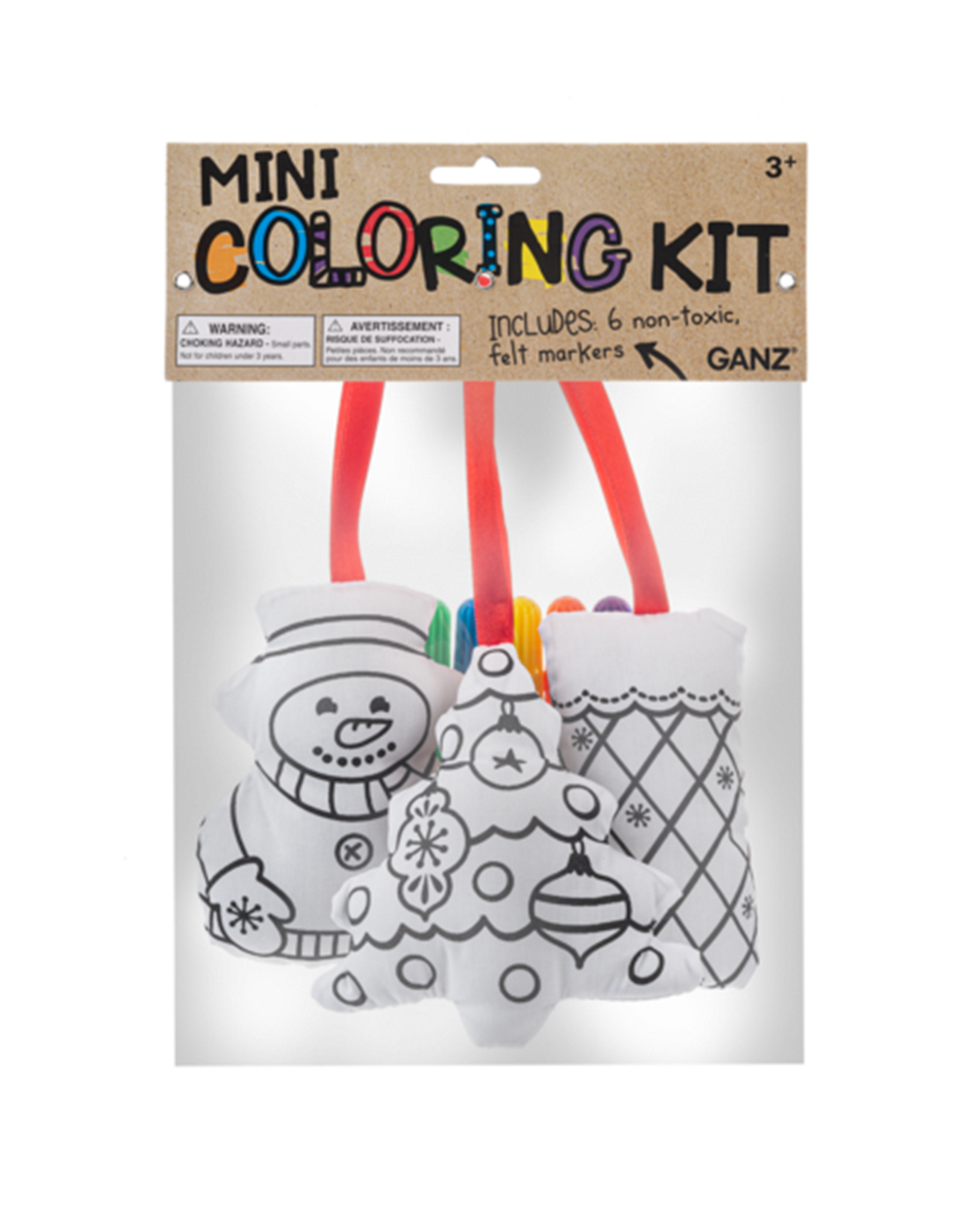 Ganz HX11806 4" Holiday Ornament Color Kit