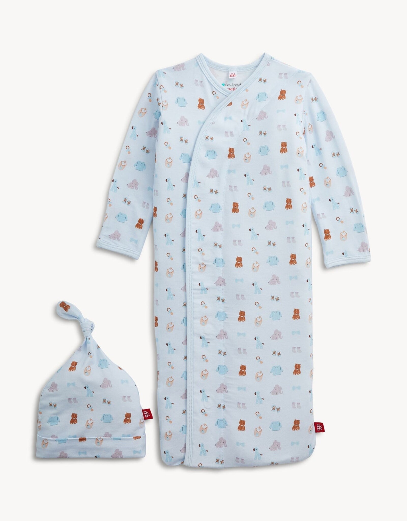 Magnetic Me MM Modal Gown/Hat Set Nursery Nostalgia BLUE