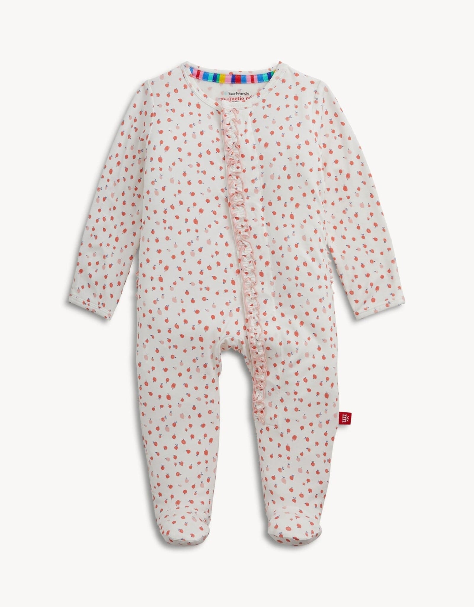 Magnetic Me MM Modal Ruffle Footie Apple Blossom