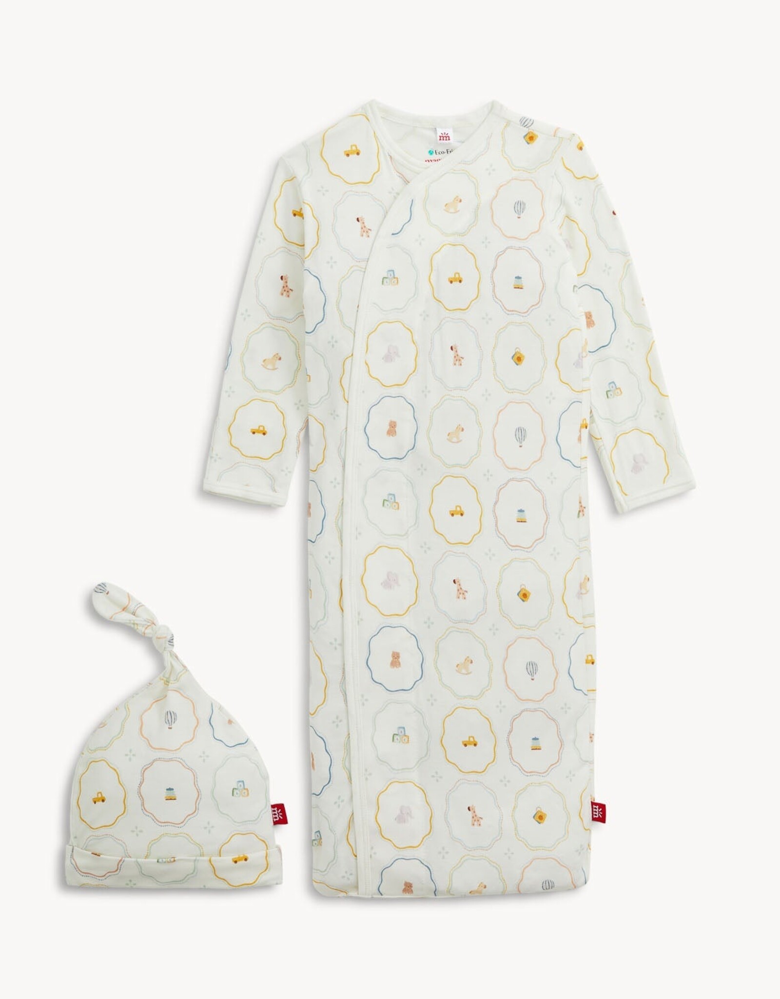 Magnetic Me MM Modal Gown/Hat Set Nursery Magic Cream