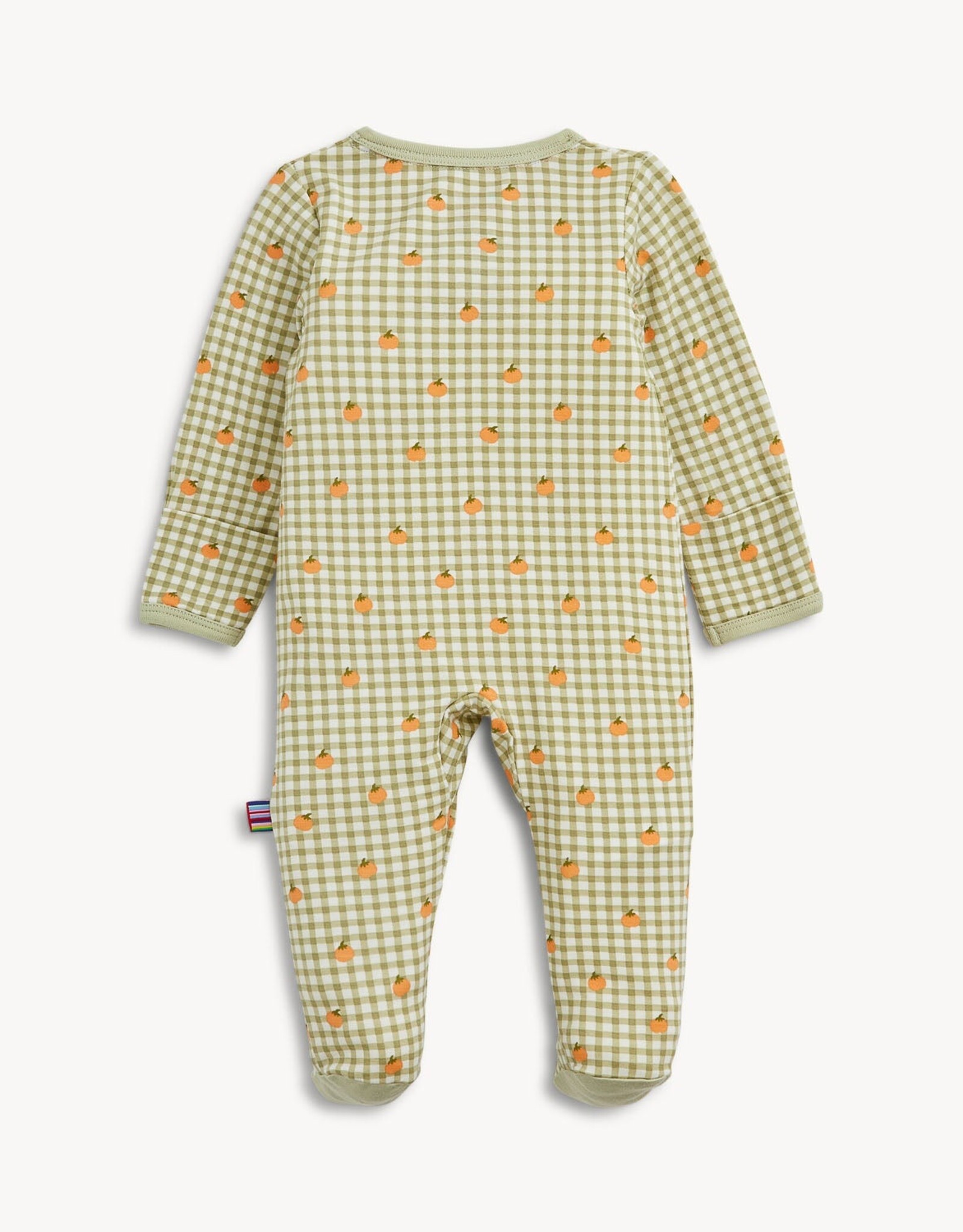 Magnetic Me MM Modal Footie Pumpkin Plaid