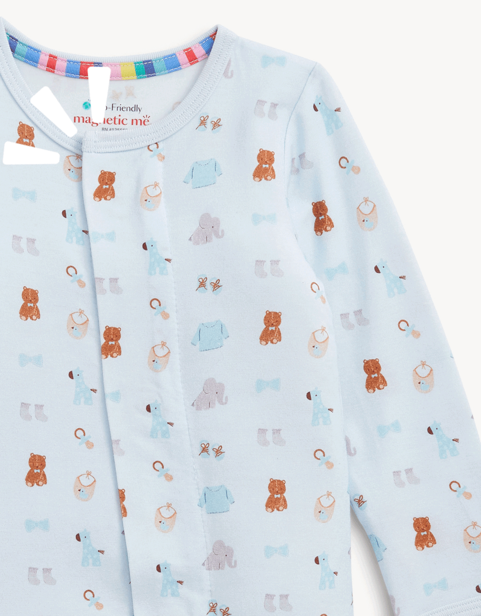 Magnetic Me MM Modal Footie Nursery Nostalgia BLUE