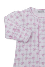 Kissy Kissy Windowpane Bows Converter Gown PINK