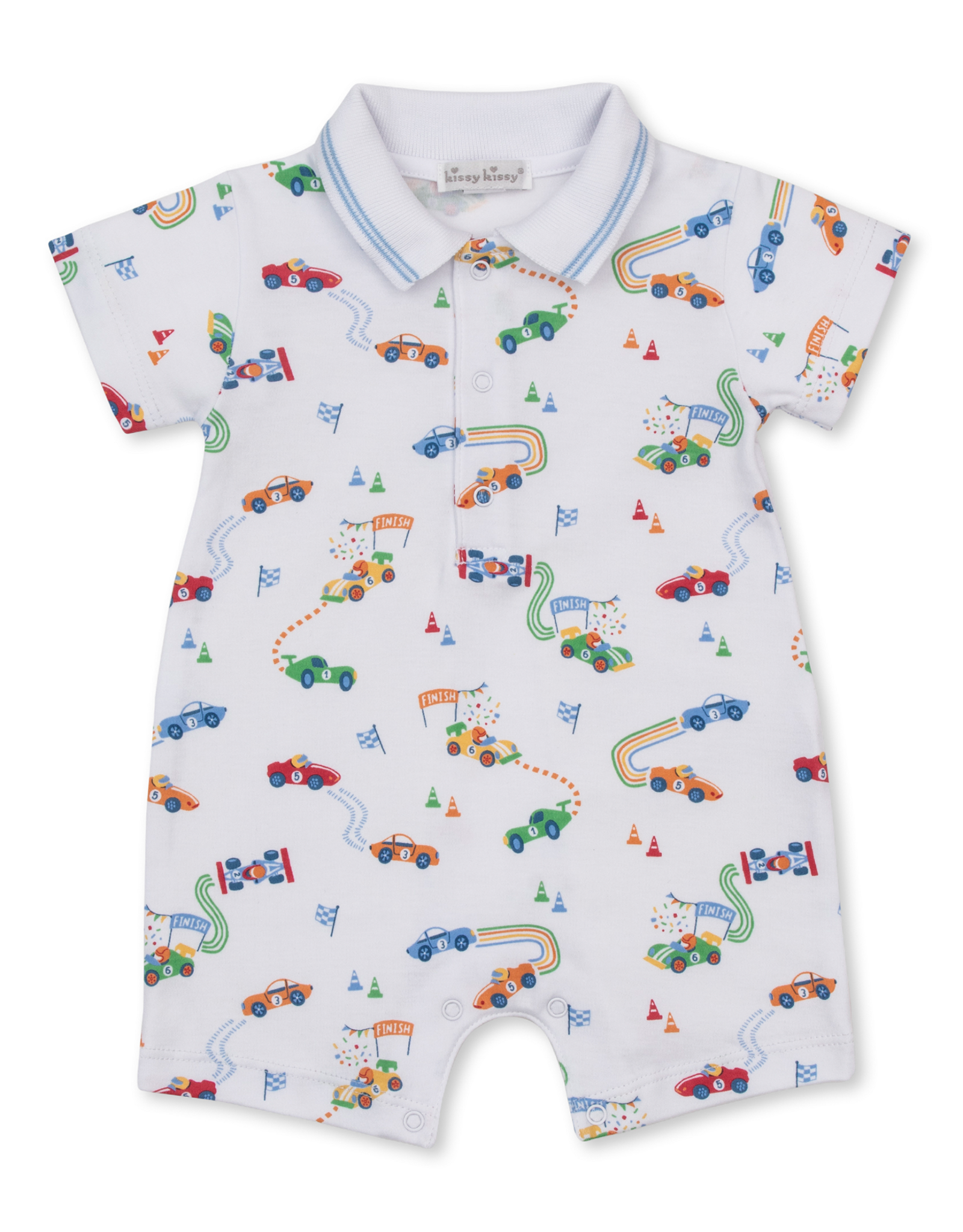 Kissy Kissy Gran Prix Raceway Short Playsuit