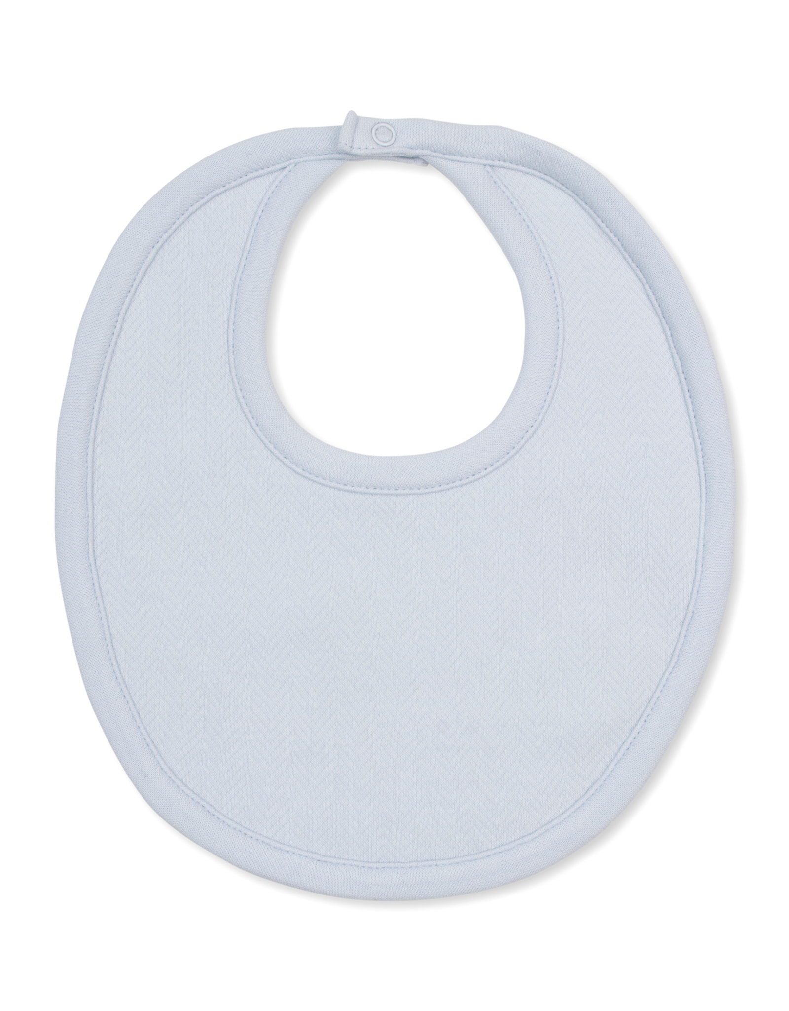 Kissy Kissy Baby Blessings Jacquard Bib BLUE