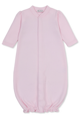 Kissy Kissy Baby Blessings Jacquard Converter Gown PINK