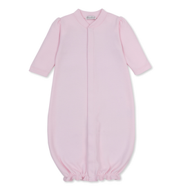 Kissy Kissy Baby Blessings Jacquard Converter Gown PINK