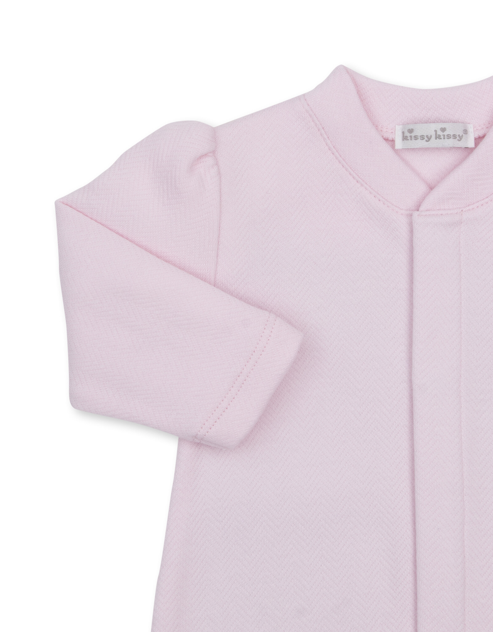 Kissy Kissy Baby Blessings Jacquard Converter Gown PINK