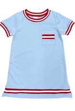 Set Proper Landry Dress Game Day Blue