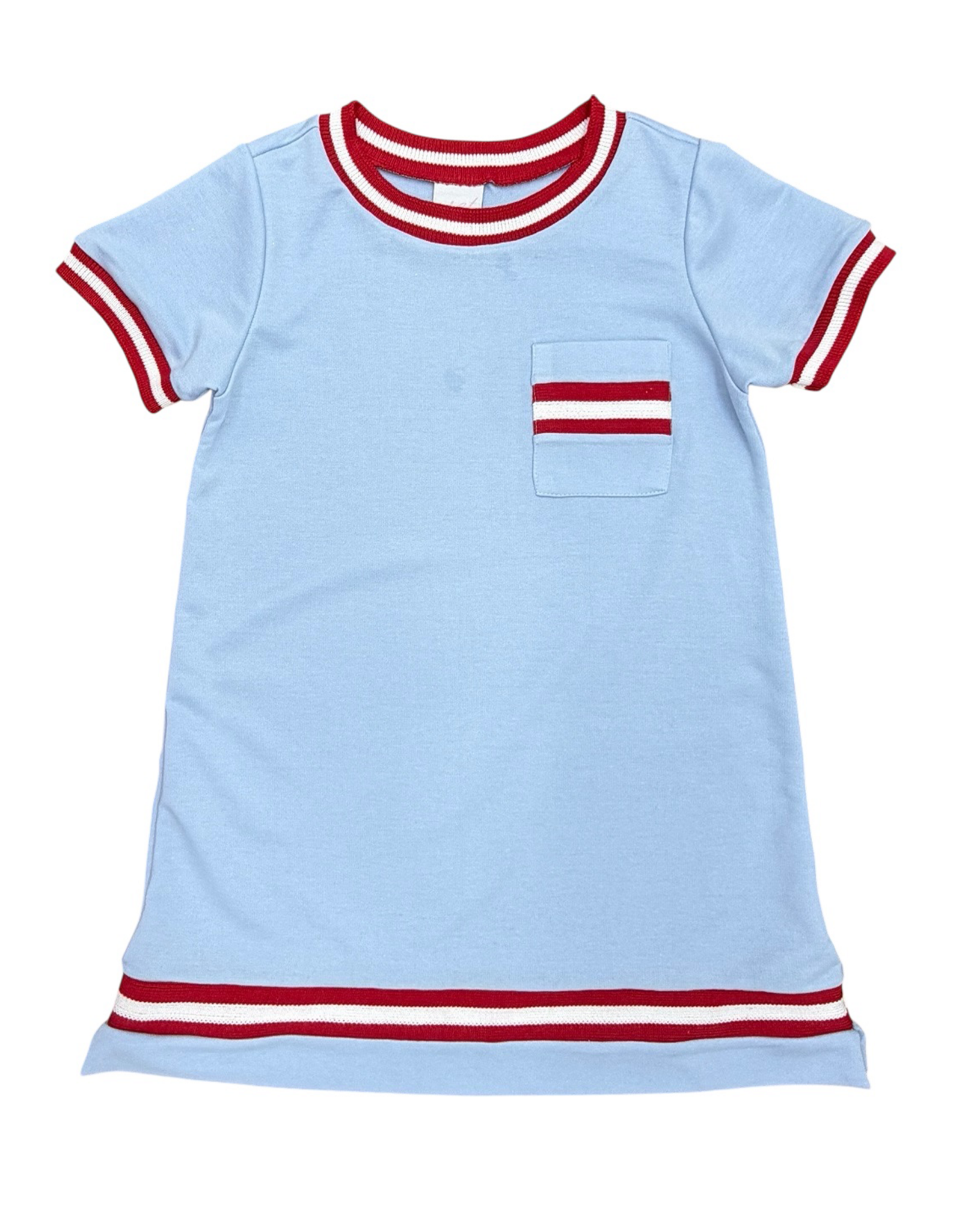 Set Proper Landry Dress Game Day Blue