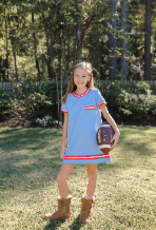 Set Proper Landry Dress Game Day Blue