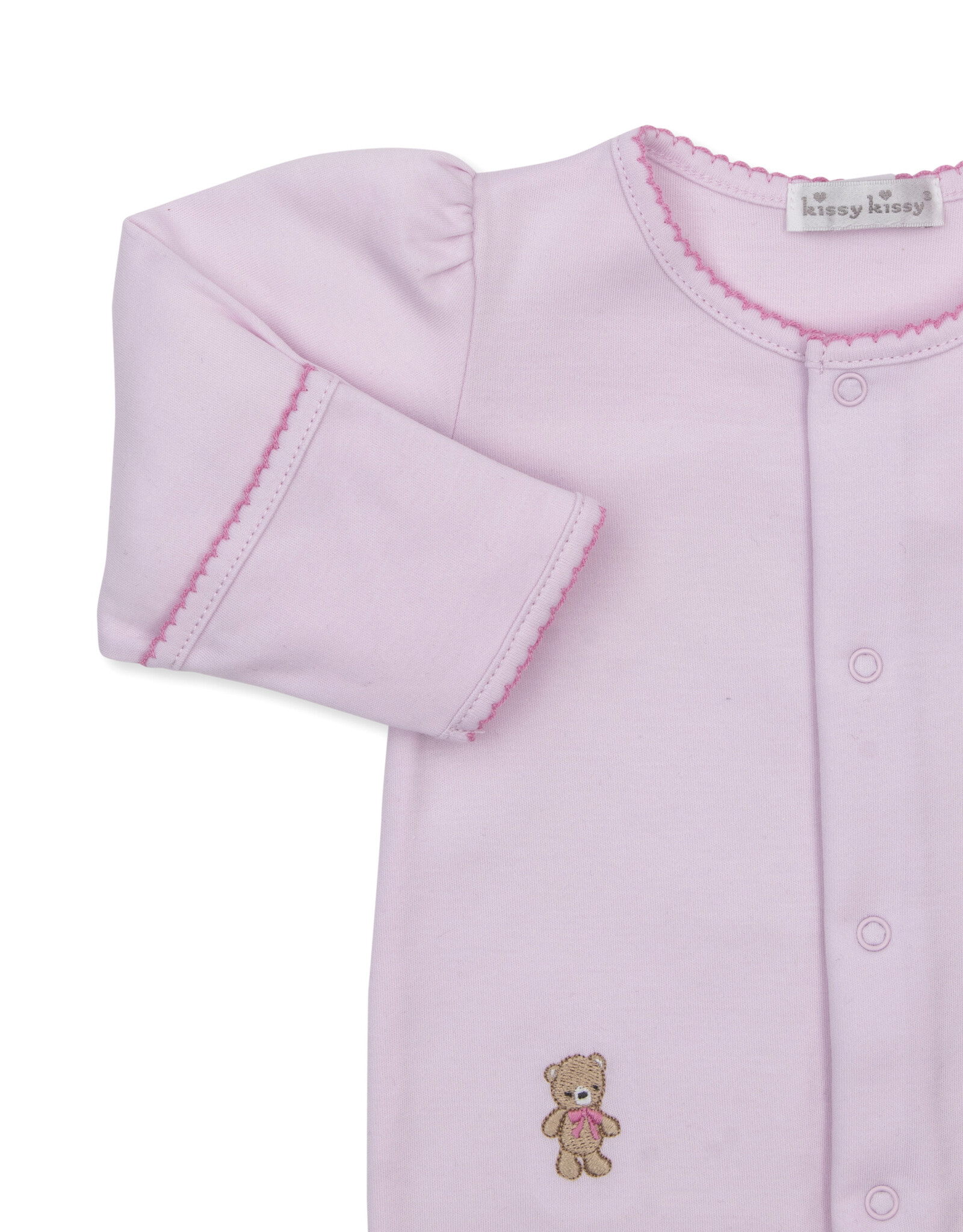 Kissy Kissy Teddy Bear Club Footie PINK