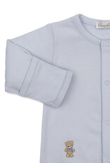Kissy Kissy Teddy Bear Club Footie BLUE