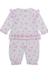 Kissy Kissy Puppy Paws Playsuit PINK
