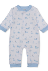 Kissy Kissy Puppy Paws Playsuit BLUE