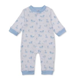 Kissy Kissy Puppy Paws Playsuit BLUE