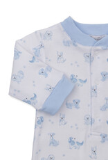Kissy Kissy Puppy Paws Playsuit BLUE