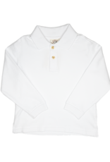 Luigi ITP014 LS Polo White 1