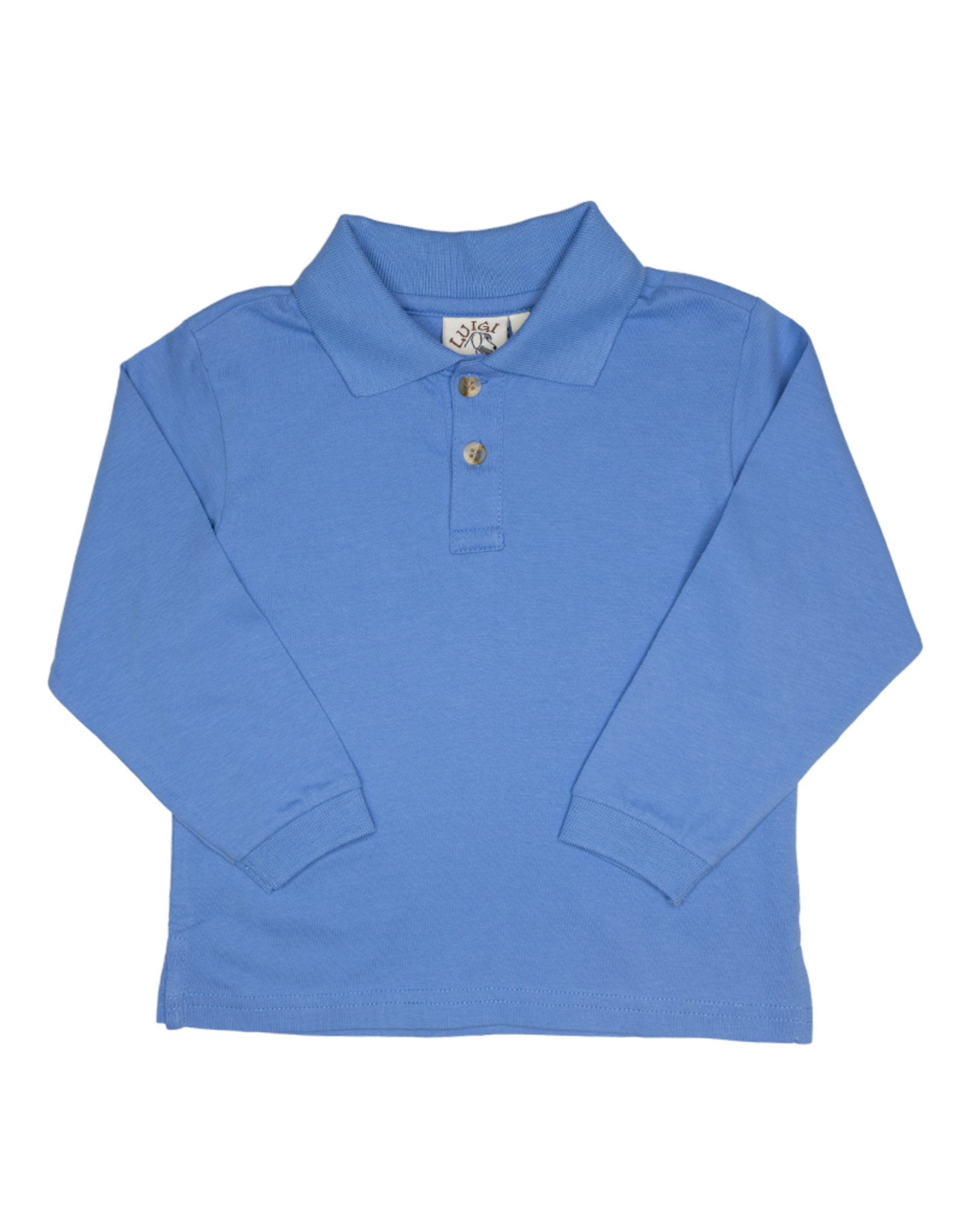 Luigi ITP014 LS Polo Chambray 10