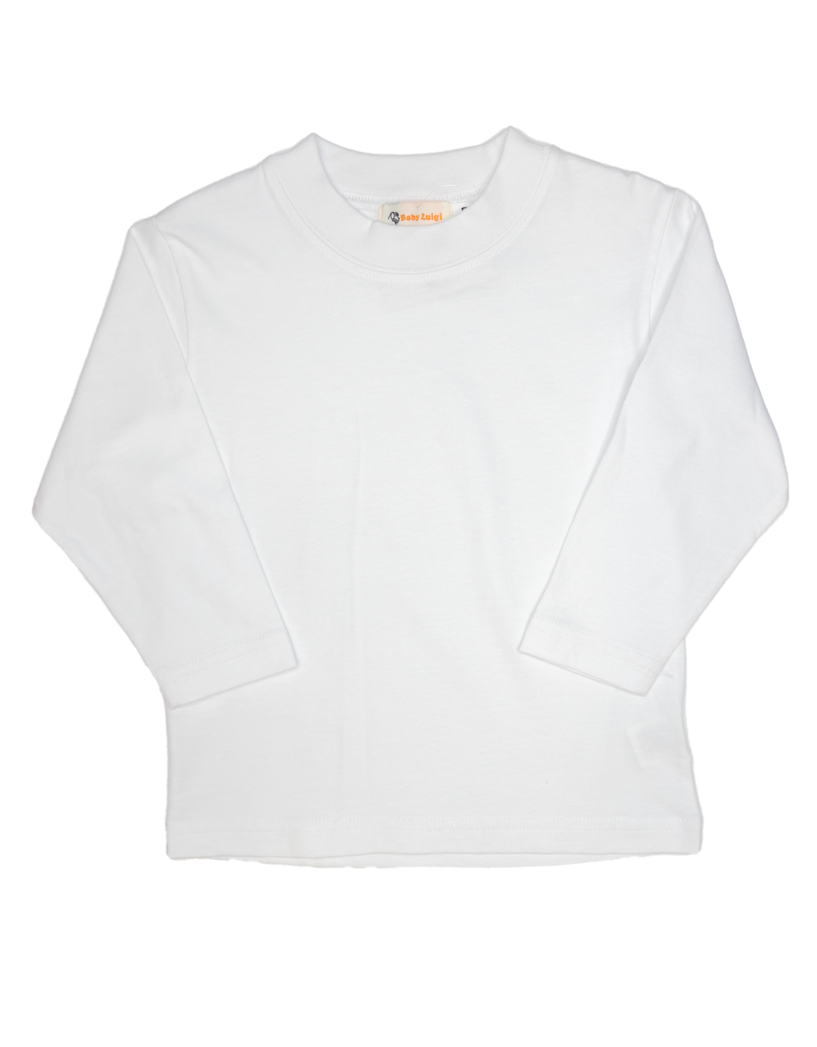 Luigi T002 LS Solid Shirt White