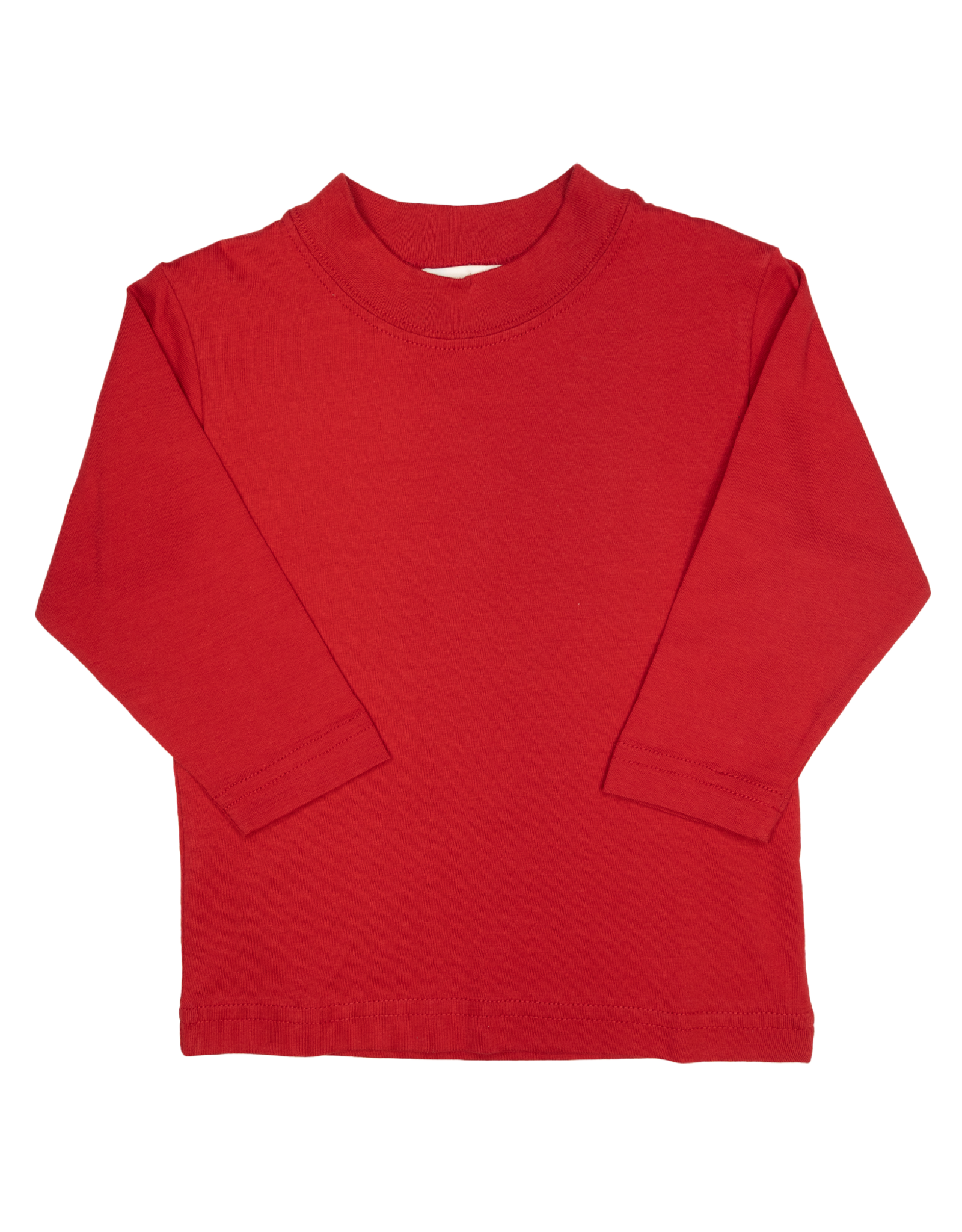 Luigi T002 LS Solid Shirt Red