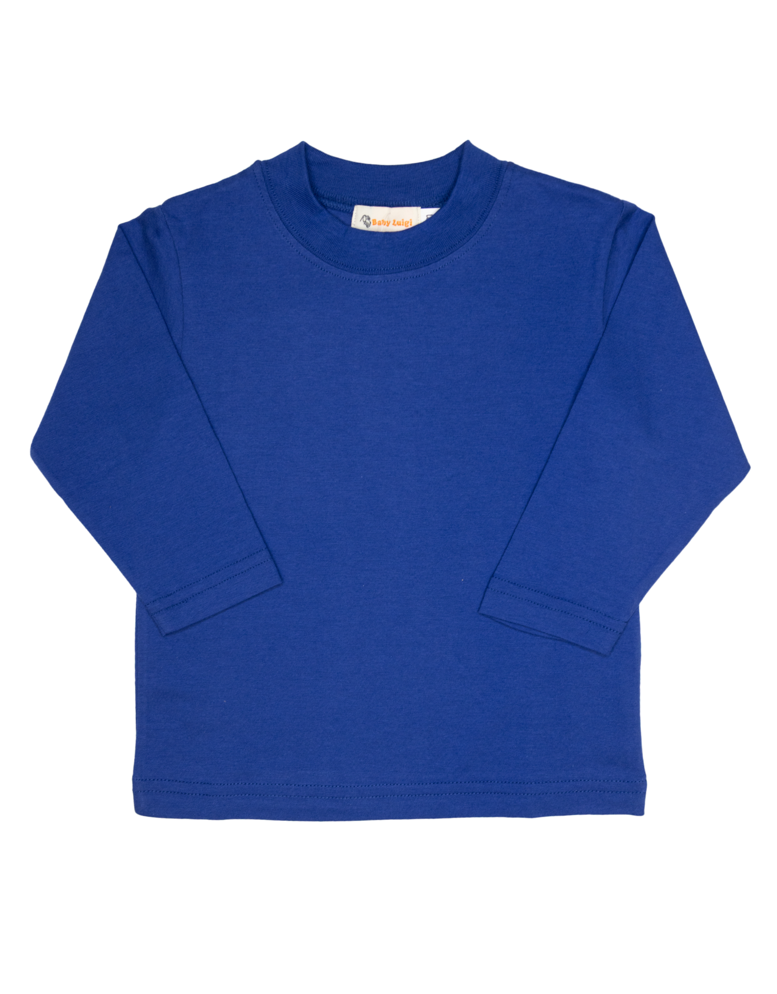 Luigi T002 LS Solid Shirt Royal 14