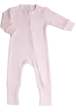 Miocotton MC Quilted Zipper Romper PINK